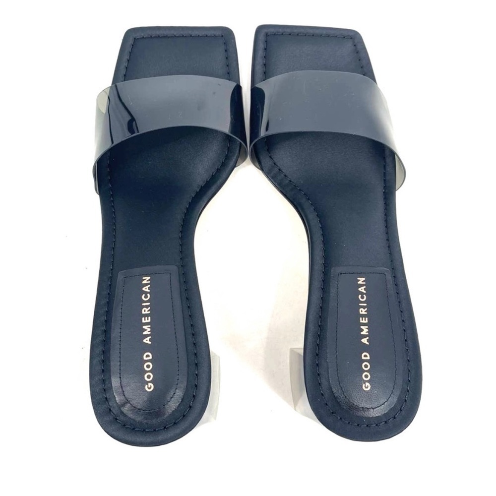 Nib / Good American / Block Heel Slide / Size 8 - image 4